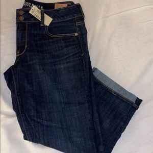 American Eagle Artist Crop Capris